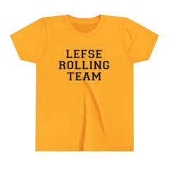 Lefse Rolling Team Kids T-Shirt