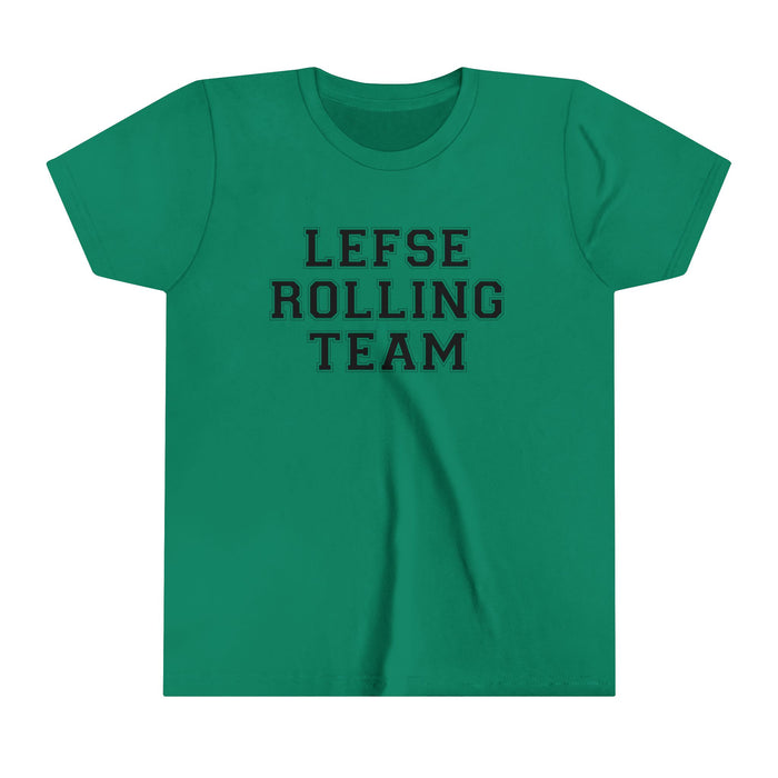 Lefse Rolling Team Kids T-Shirt