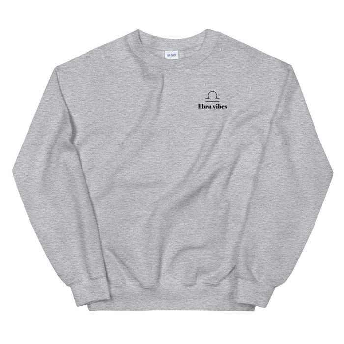 Libra Vibes Unisex Crew Sweatshirt
