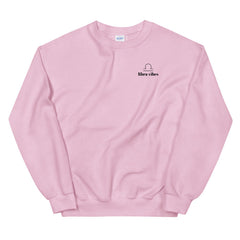 Libra Vibes Unisex Crew Sweatshirt