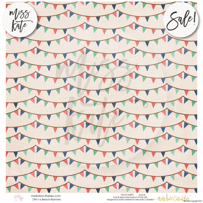 Lifes A Beach - Paper Pack 12X12 (Ss)
