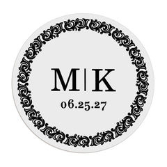 1.25" - 12 Labels / Black