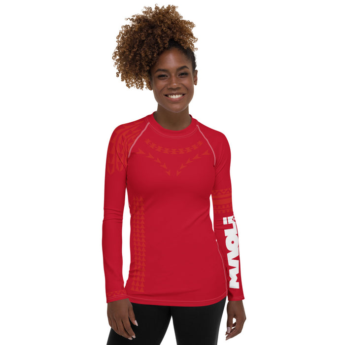 Maka Ihe Rash Guard (Red)