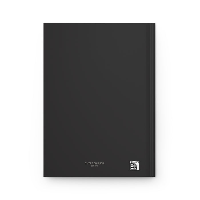 Make It Happen Hardcover Blank Journal — Matte Black