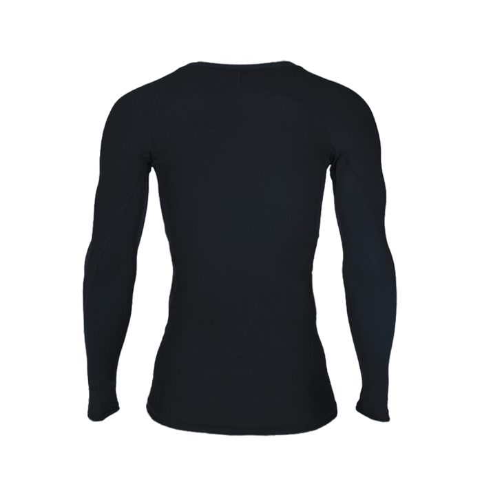 Ultra Men's Compression Long Sleeve Top (500200-010) Vertical Ultra Football