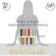 Merry And Bright - Paper Pack 12X12 (Ss)