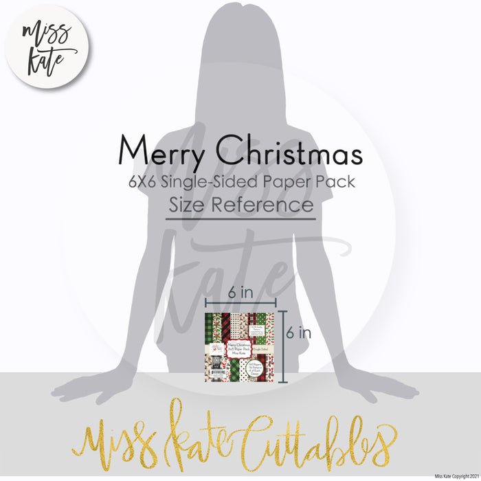 Merry Christmas - 6X6 Paper Pack (Ss)