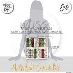 Merry Christmas - Paper Pack 12X12 (Ss)
