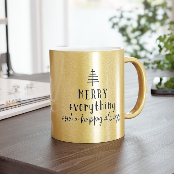 Merry Everything Metallic Mug
