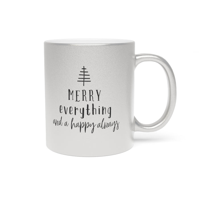Merry Everything Metallic Mug