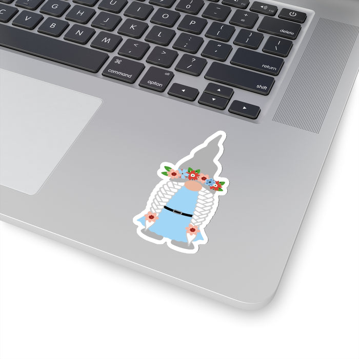 Midsummer Girl Gnome Sticker Scandinavian Design Studio