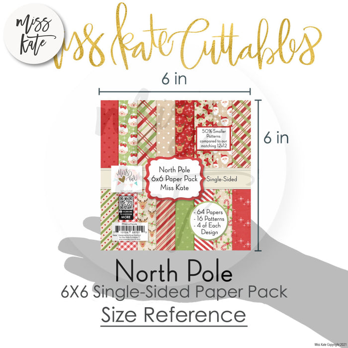 North Pole - 6X6 Paper Pack (Ss)