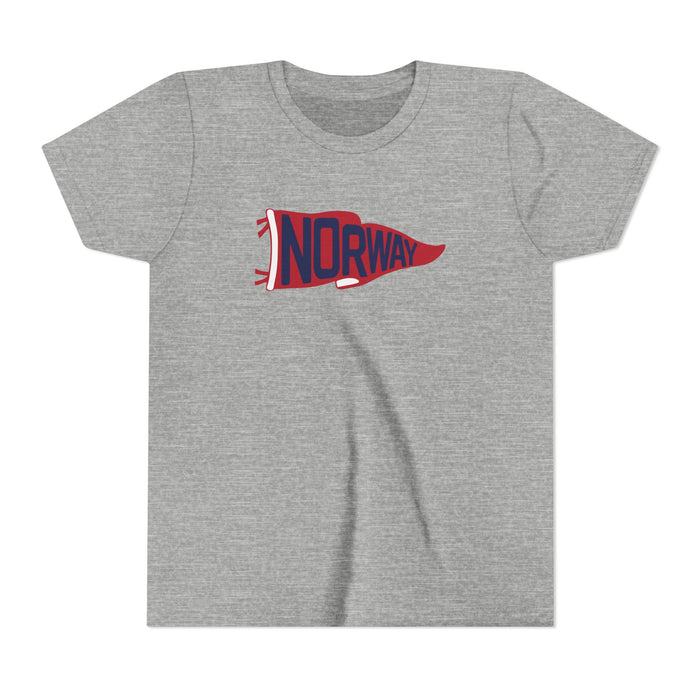 Norway Team Pennant Kids T-Shirt