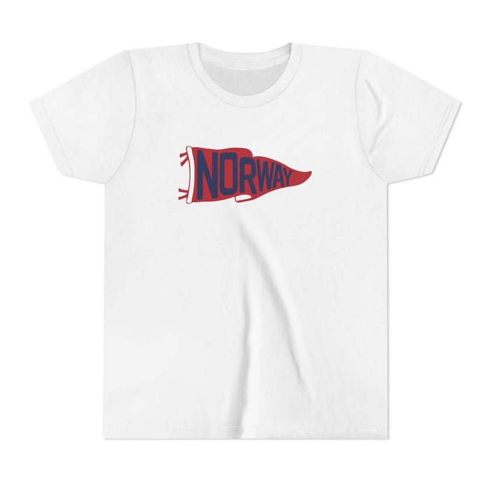 Norway Team Pennant Kids T-Shirt