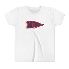 Norway Team Pennant Kids T-Shirt