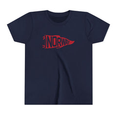Norway Team Pennant Kids T-Shirt