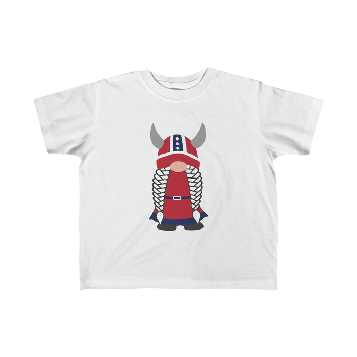 Norwegian Viking Girl Gnome Toddler Tee