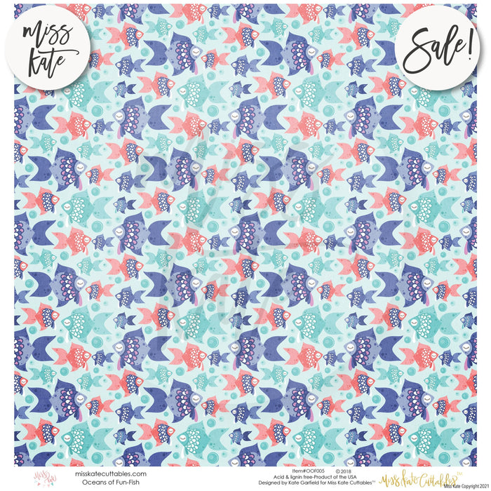 Oceans Of Fun - Paper Pack 12X12 (Ss)