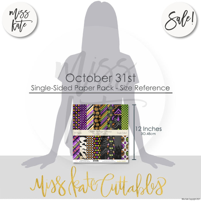 October 31St - Paper Pack 12X12 (Ss)