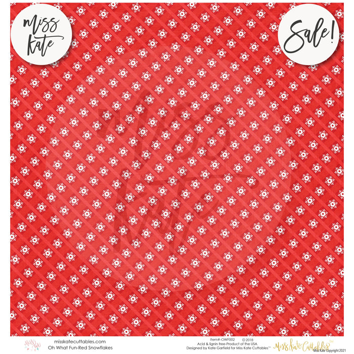 Oh What Fun - Paper Pack 12X12 (Ss)