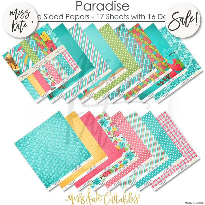 Paradise - Paper Pack 12X12 (Ss)