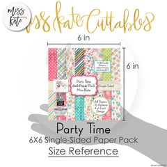 Party Time - 6X6 Paper Pack (Ss)