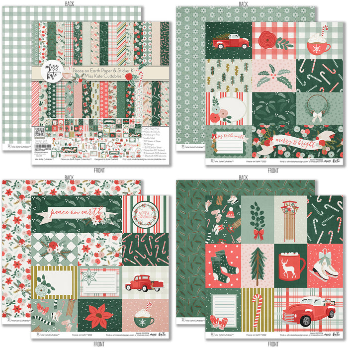 Peace on Earth Paper & Sticker Kit