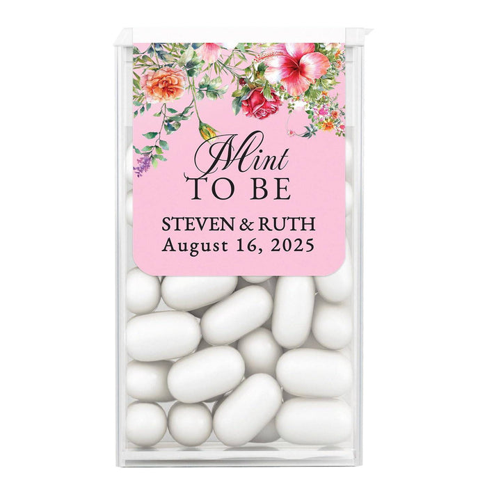 Pink & Flowers Tic Tac Labels - XOXOKristen
