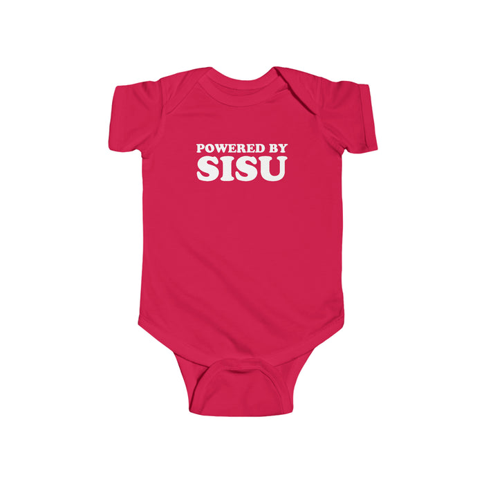 Powered By Sisu Baby Bodysuit