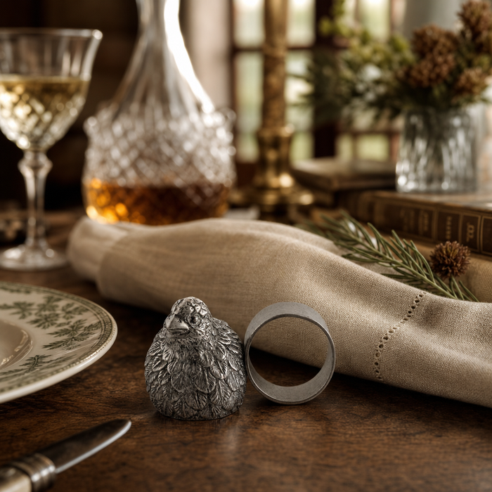 Quail Napkin Ring 8
