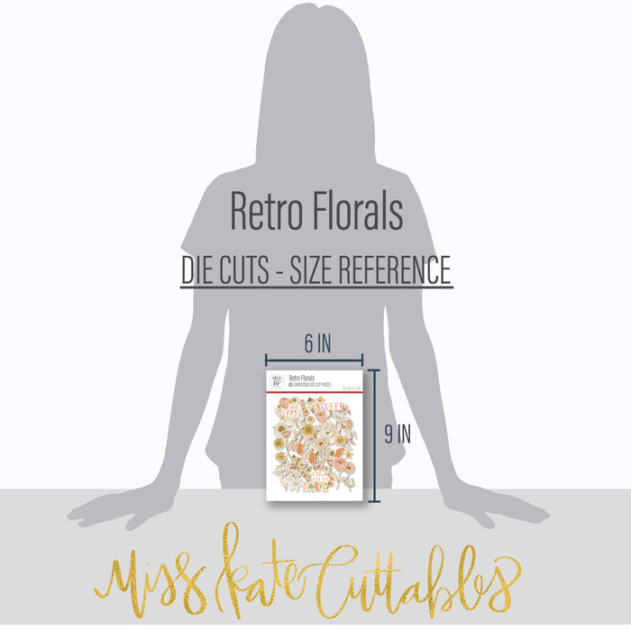 Retro Florals - Die Cuts