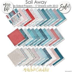 Sail Away - Paper & Sticker Kit 12X12 (Ds)