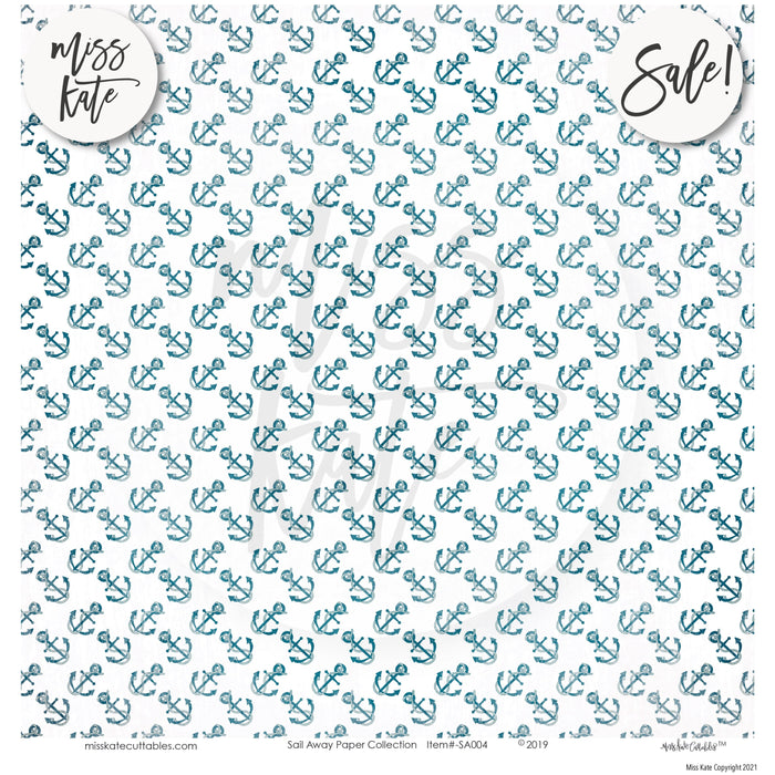 Sail Away - Paper & Sticker Kit 12X12 (Ds)