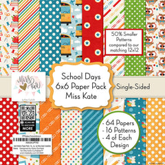 School Days - 6X6 Paper Pack (Ss)
