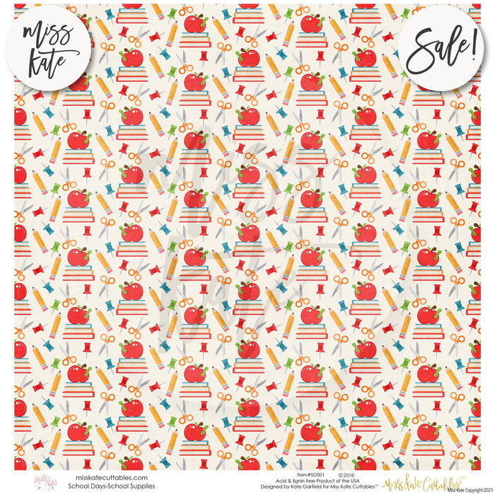 School Days - Paper Pack 12X12 (Ss)