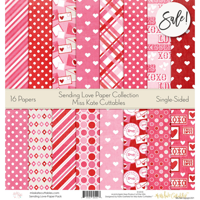 Sending Love - Paper Pack 12X12 (Ss)