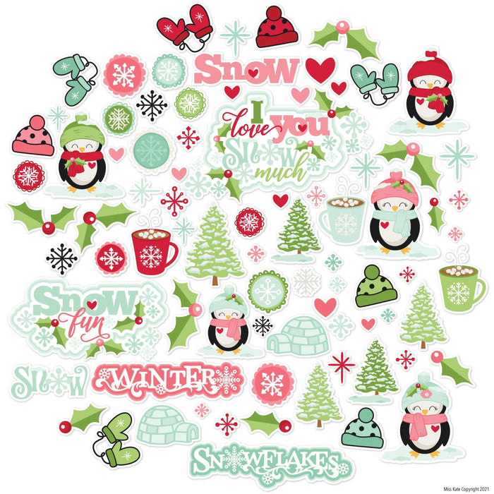 Snow Fun - Die Cuts 60+