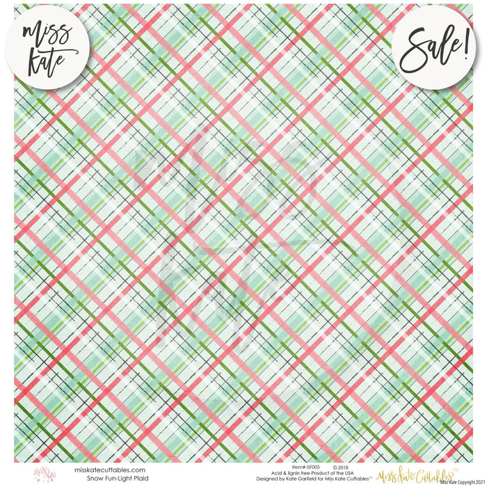 Snow Fun - Paper Pack 12X12 (Ss)