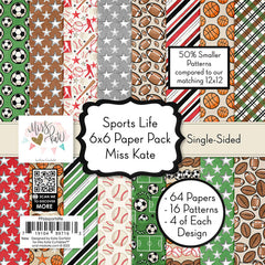 Sports Life - 6X6 Paper Pack (Ss)