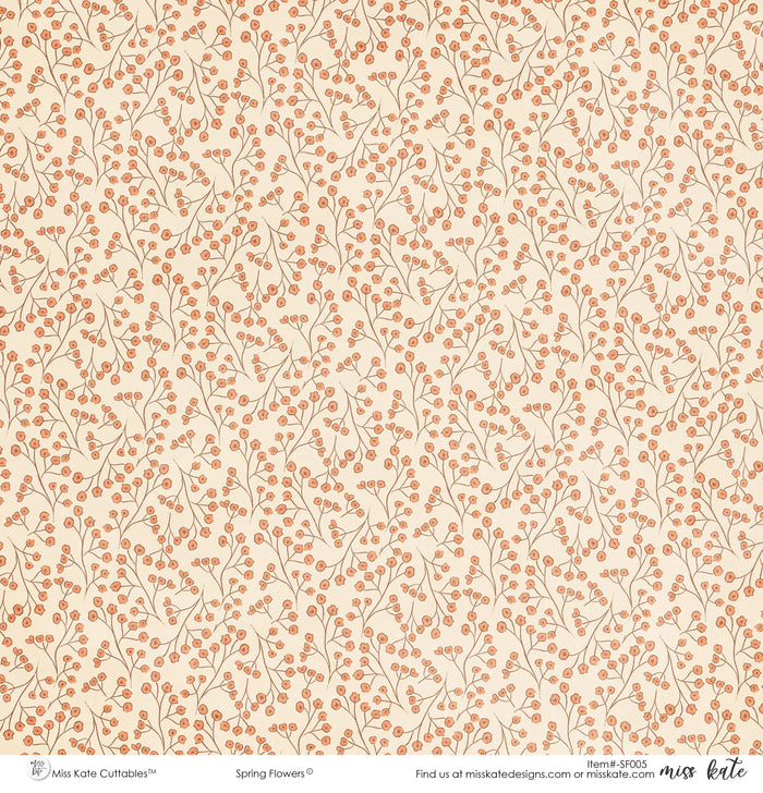 Spring Flowers - Paper Pack Single Sided