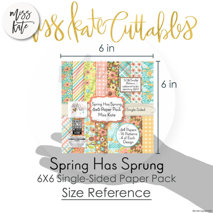 Spring Has Sprung - 6X6 Paper Pack (Ss)