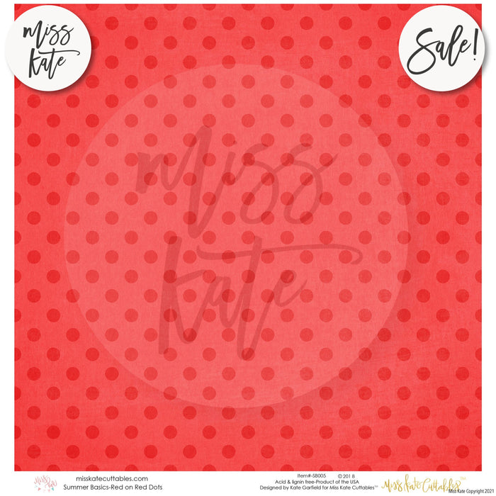 Summer Basics - Paper Pack 12X12 (Ss)