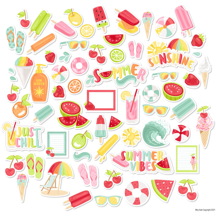 Summer Vibes- Die Cuts 60+