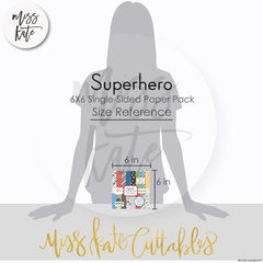 Superhero - 6X6 Paper Pack (Ss)