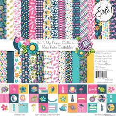 Surfs Up - Double-Sided Paper Pack 12X12 (Ds)