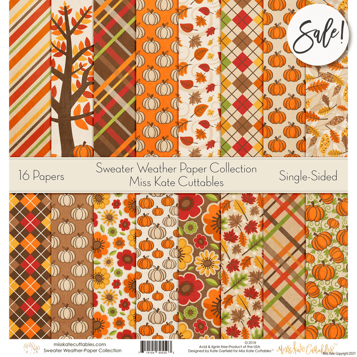 Sweater Weather - Paper Pack 12X12 (Ss)
