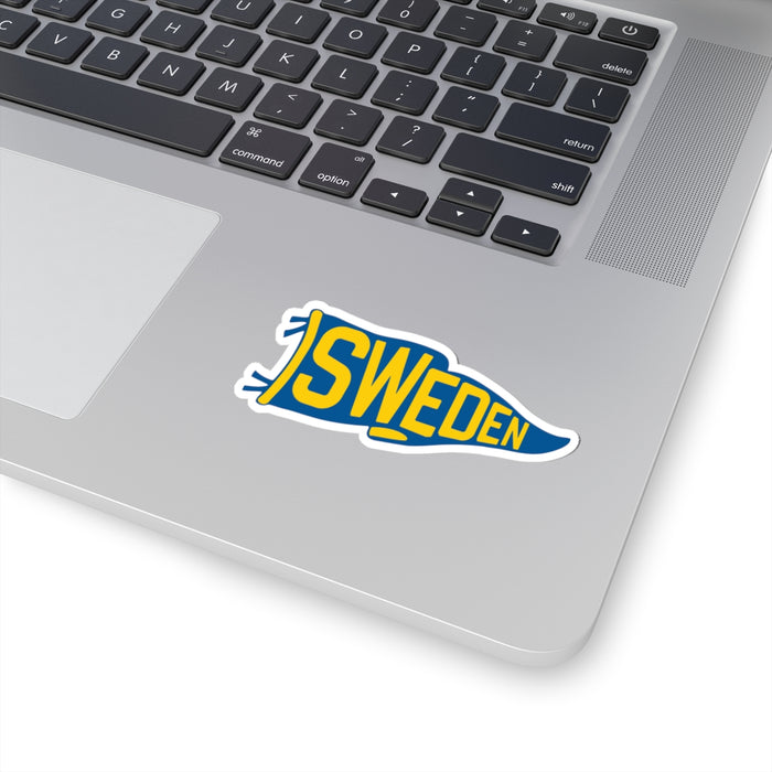 Sweden Pennant Flag Sticker