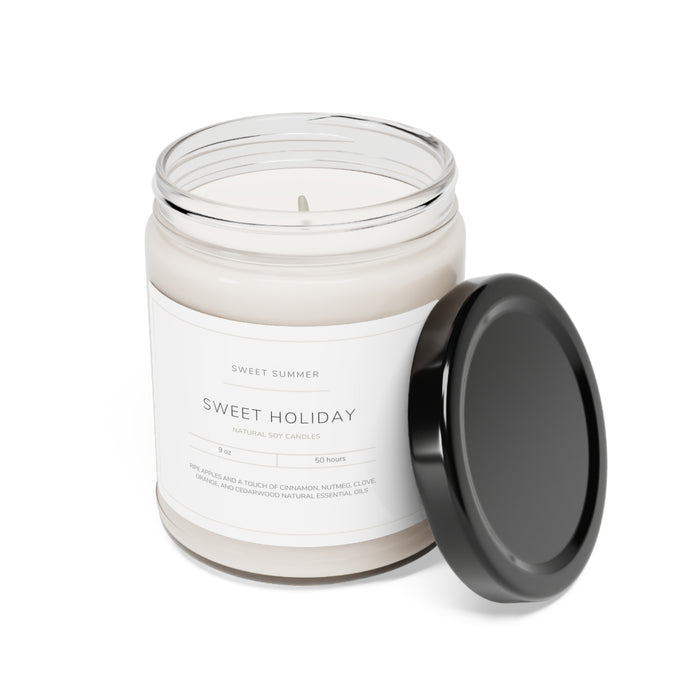 Sweet Holiday Scented Soy Candle