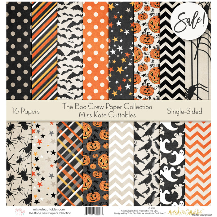 The Boo Crew - Paper Pack 12X12 (Ss)
