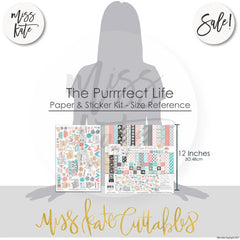 The Purrrfect Life - Paper & Sticker Kit 12X12 (Ds)